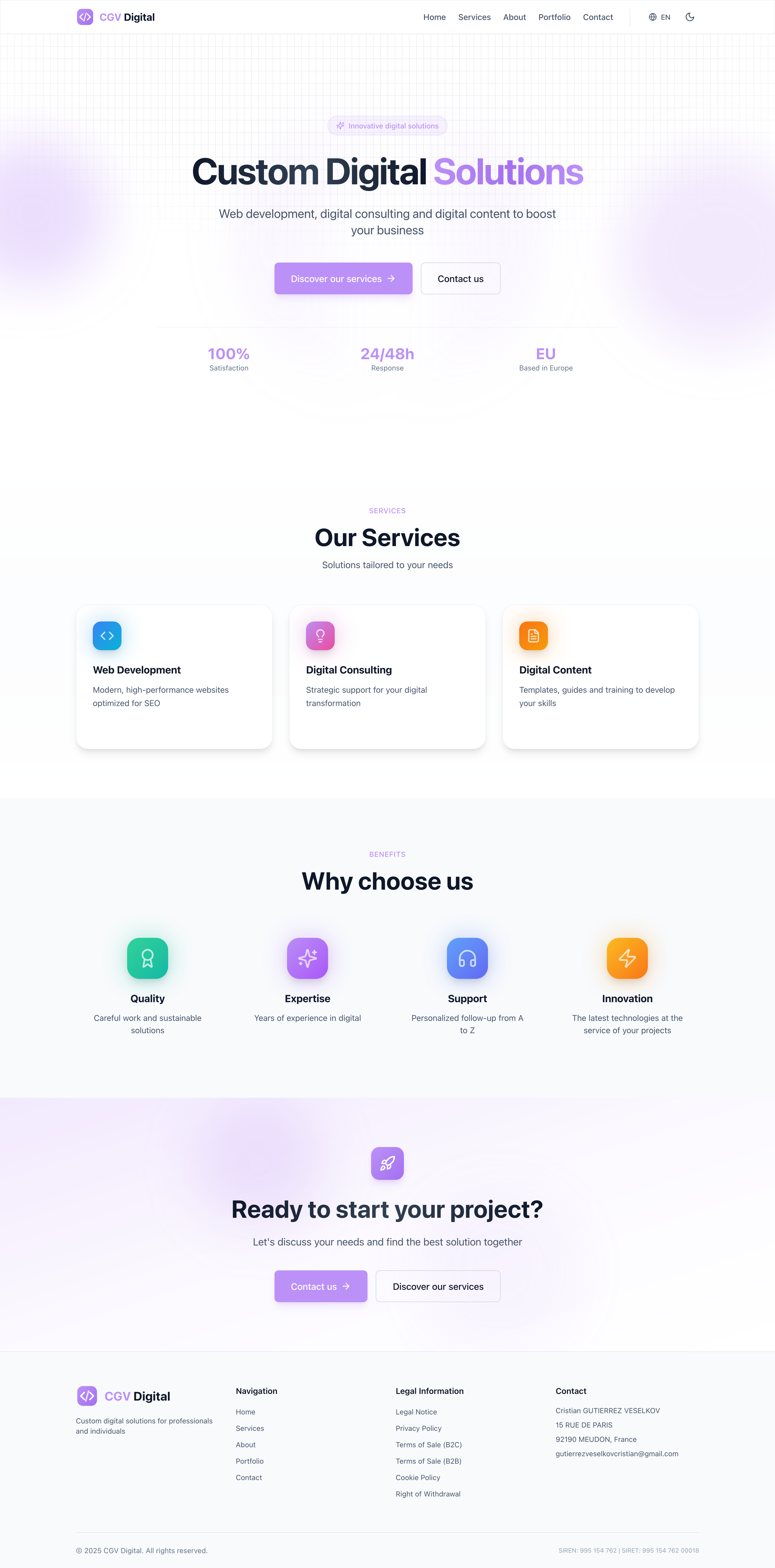 CGV Digital light theme